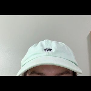 Ivory Ella Baseball Cap Mint Green